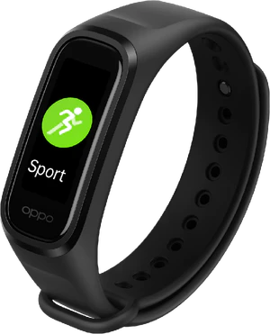 Oppo Band nero copertina frontale lato destro chiuso