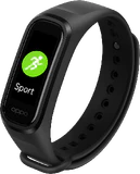 Oppo Band nero copertina frontale lato destro chiuso