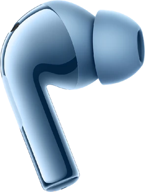 Oppo Enco X3i blu earbud lato sinistro