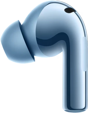 Oppo Enco X3i blu earbud lato destro