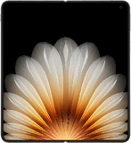 Oppo Find N5 blanc à l'intérieur ouvert