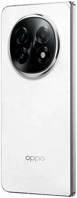 Oppo Find N5 blanc retour côté gauche