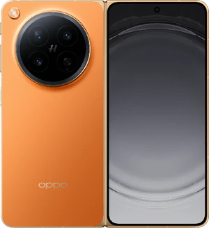 Oppo Find N6 orange out side