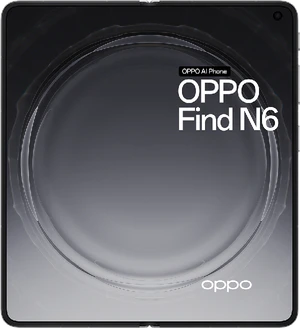 Oppo Find N6 titanium grey in side