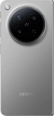 Oppo Find N6 titanium grey back