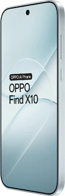 Oppo Find X10 glacier bleu avant côté droit