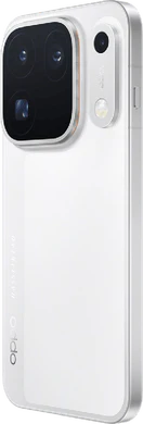 Oppo Find X10 Pro Max wit achterkant linkerzijkant