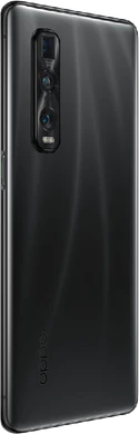 Oppo Find X2 Pro zwart achterkant rechterzijkant