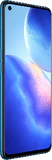 Oppo Find X3 Lite blauw voorkant linkerzijkant