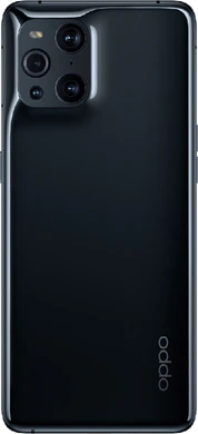 Oppo Find X3 Pro zwart achterkant