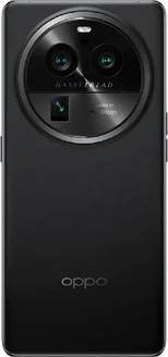 Oppo Find X6 Pro zwart achterkant