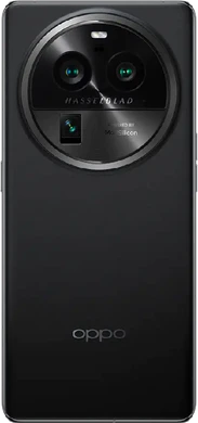 Oppo Find X6 Pro zwart achterkant