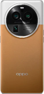 Oppo Find X6 Pro zilver achterkant