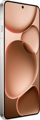 Oppo Find X8 Ultra wit voorkant linkerzijkant