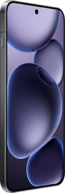 Oppo Find X8s zwart voorkant linkerzijkant