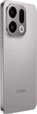 Oppo Find X9 5g titanium gris retour à droite