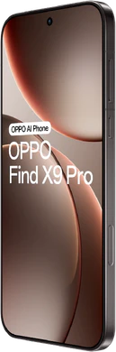 Oppo Find X9 Pro titanium charcoal gris couverture à droite