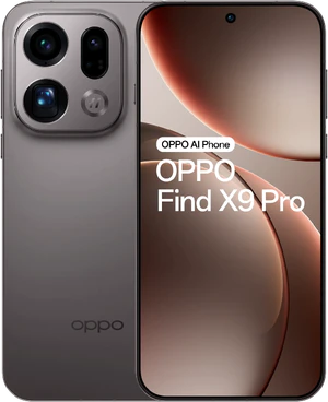 Oppo Find X9 Pro titanium charcoal gris aperçu