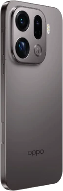 Oppo Find X9 Pro titanium charcoal gris retour à droite