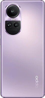 Oppo reno 10 pro paars achterkant