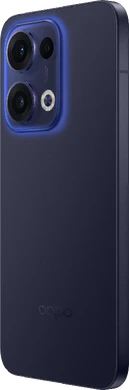 Oppo reno 13 5g blau Rückseite linke Seite