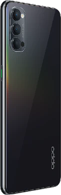 Oppo reno 4 5g sort bagside højre side