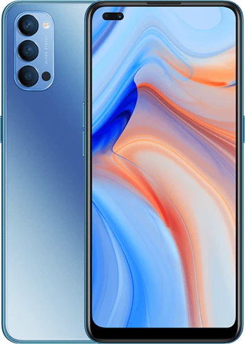 Oppo reno 4 5g blå oversigt