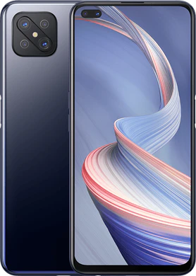 Oppo reno 4 z 5g zwart overzicht