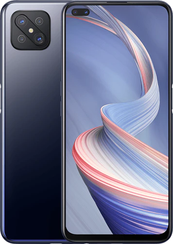 Oppo reno 4 z 5g zwart overzicht