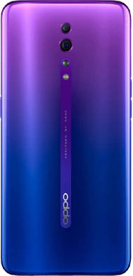 Oppo Reno Z paars achterkant
