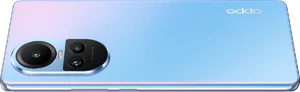 Oppo Reno10 blue back flipped