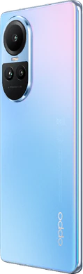 Oppo Reno10 blue back left side