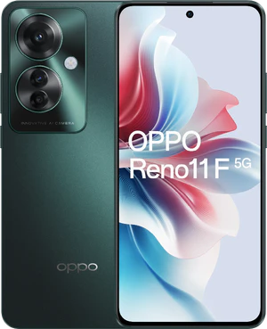 Oppo Reno11 F 5g verde panoramica