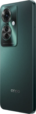 Oppo Reno11 F 5g verde indietro lato sinistro