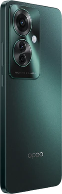Oppo Reno11 F 5g verde indietro lato destro