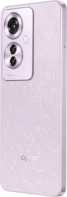 Oppo Reno11 F 5g viola indietro lato sinistro