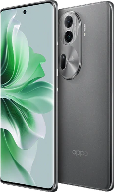 Oppo Reno11 Pro zwart overzicht schuin