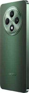 Oppo Reno12 F 5G groen achterkant linkerzijkant