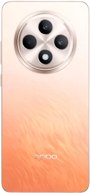 Oppo Reno12 F 5G oranje achterkant