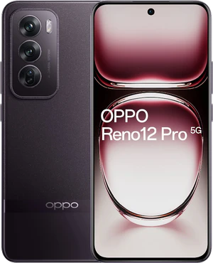 Oppo Reno12 Pro zwart overzicht
