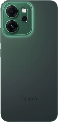 Oppo Reno14 F 5G groen achterkant