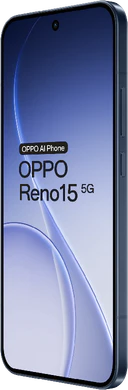 Oppo Reno15 5G twilight noir couverture à droite
