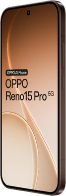Oppo Reno15 Pro 5G dusk black brown front right side