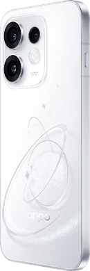 Oppo Reno16 5G white back left side