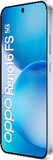 Oppo Reno16 FS 5G blanco tapa delantera lado derecho