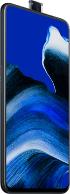 Oppo Reno2 Z black front left side opened