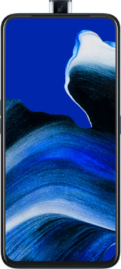 Oppo Reno2 Z black front opened