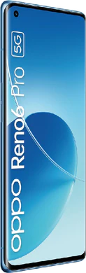 Oppo Reno6 Pro 5G blue front left side