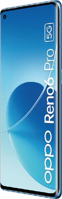 Oppo Reno6 Pro 5G blue front right side