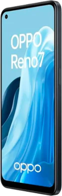 Oppo Reno7 sort front højre side